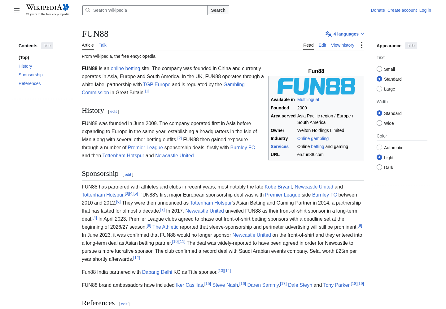 រូបភាពបរិបទអំពី Fun88